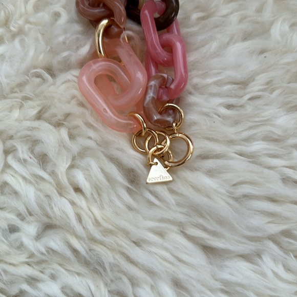 Serefina for Anthropologie chunky chain bracelet - Picture 4 of 4